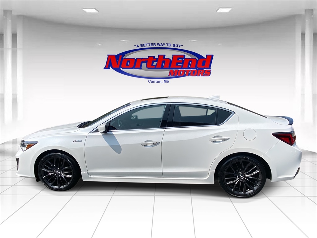 2022 Platinum White Pearl Acura ILX Premium and A-SPEC Packages FWD Sedan