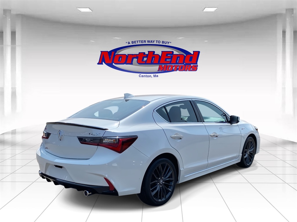 2022 Platinum White Pearl Acura ILX Premium and A-SPEC Packages FWD Sedan