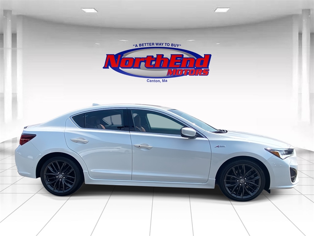 2022 Platinum White Pearl Acura ILX Premium and A-SPEC Packages FWD Sedan