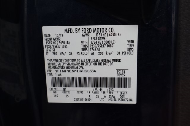 used 2013 Ford F-150 car, priced at $12,600