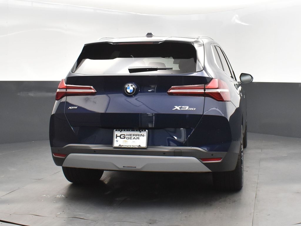 2025 Tanzanite Blue II Metallic BMW X3 30 xDrive AWD SUV