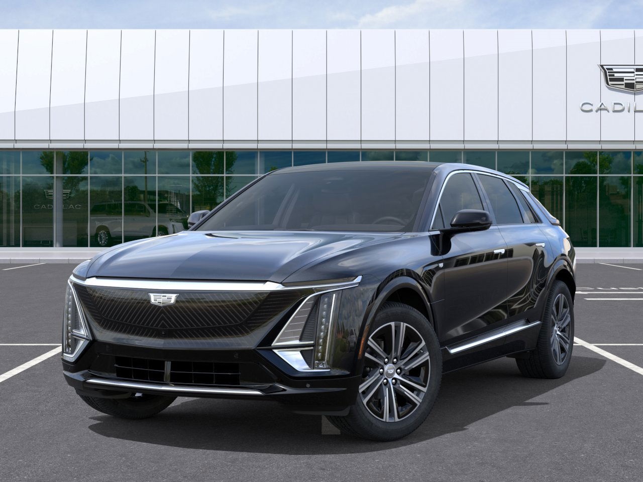 new 2025 Cadillac LYRIQ car, priced at $58,210