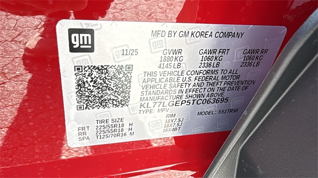 new 2026 Chevrolet Trax car, priced at $25,390