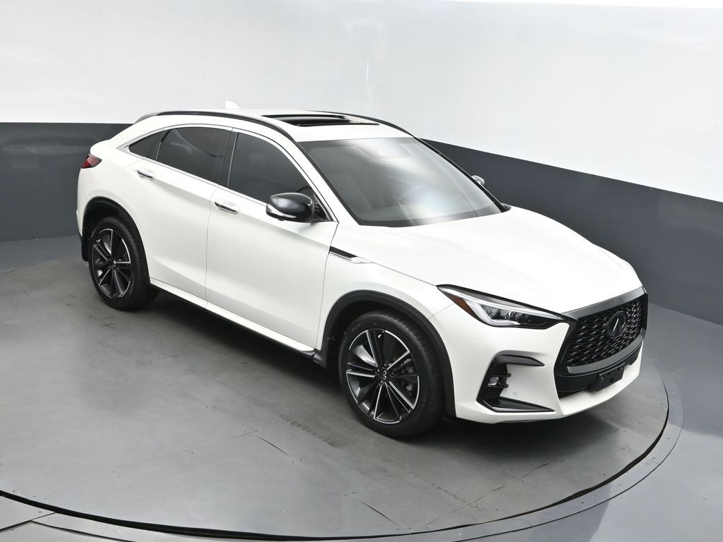 2022 Majestic White INFINITI QX55 ESSENTIAL SUV