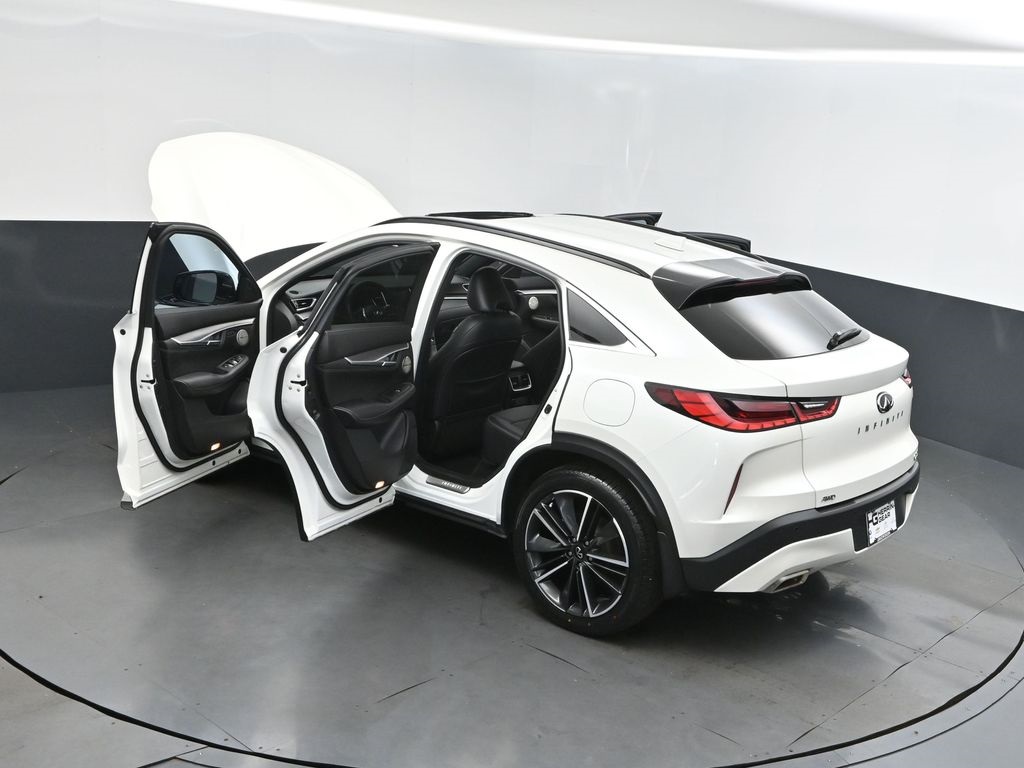 2022 Majestic White INFINITI QX55 ESSENTIAL AWD SUV