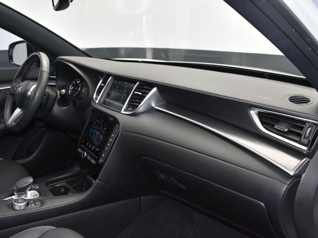 2022 Majestic White INFINITI QX55 ESSENTIAL AWD SUV