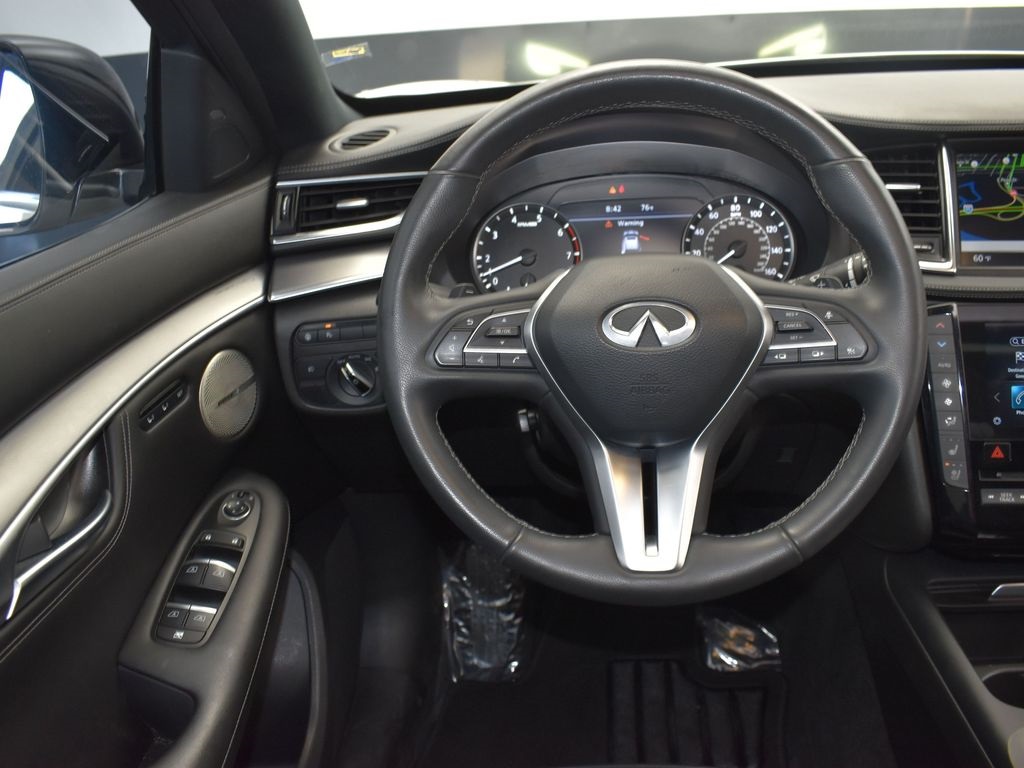 2022 Majestic White INFINITI QX55 ESSENTIAL AWD SUV