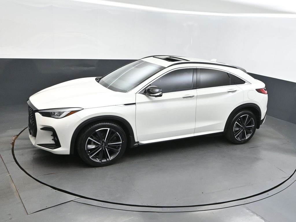 2022 Majestic White INFINITI QX55 ESSENTIAL AWD SUV