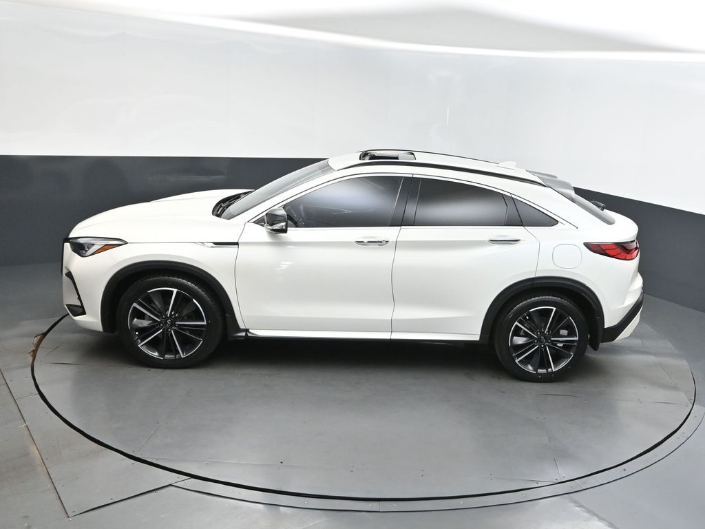 2022 Majestic White INFINITI QX55 ESSENTIAL AWD SUV