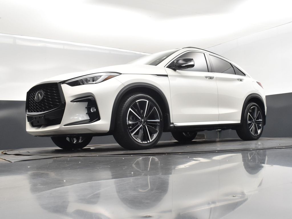 2022 Majestic White INFINITI QX55 ESSENTIAL AWD SUV