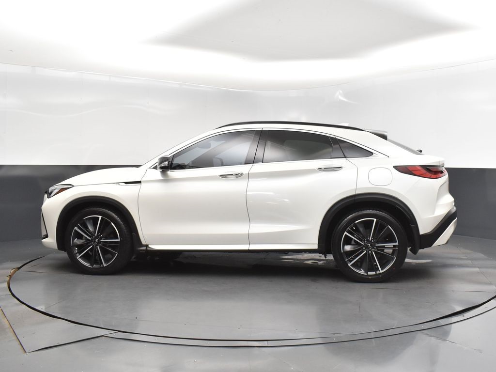 2022 Majestic White INFINITI QX55 ESSENTIAL AWD SUV