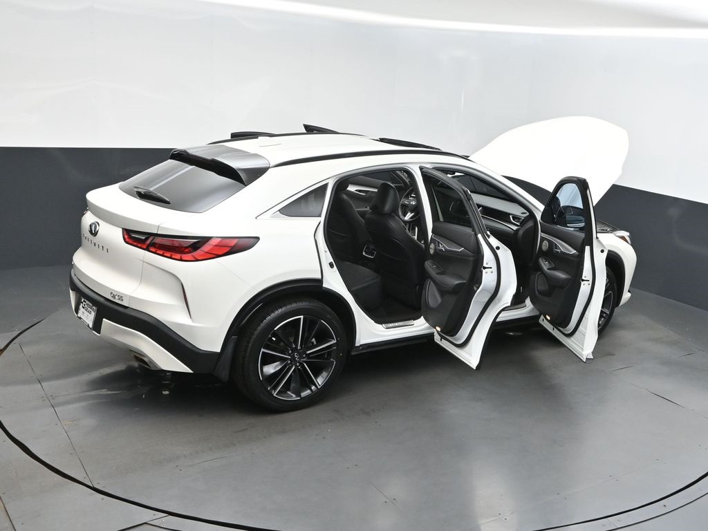 2022 Majestic White INFINITI QX55 ESSENTIAL AWD SUV