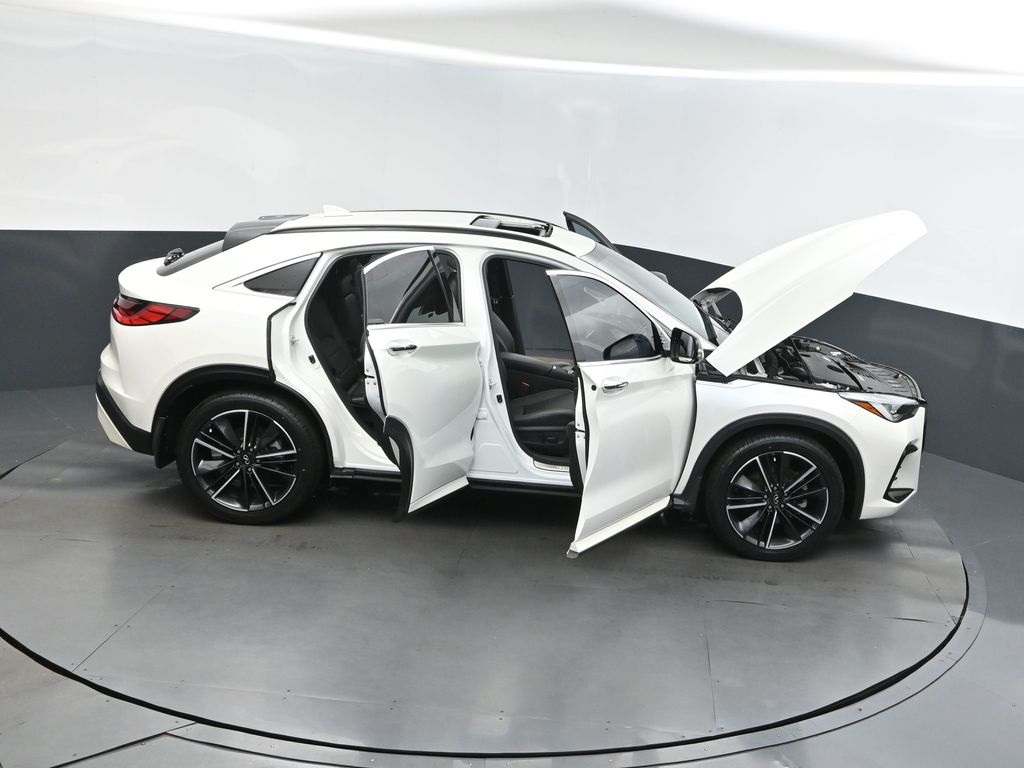 2022 Majestic White INFINITI QX55 ESSENTIAL AWD SUV