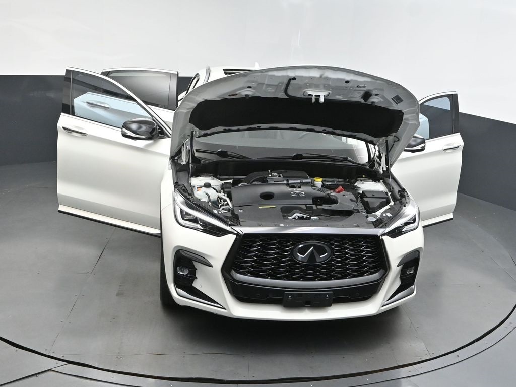 2022 Majestic White INFINITI QX55 ESSENTIAL AWD SUV