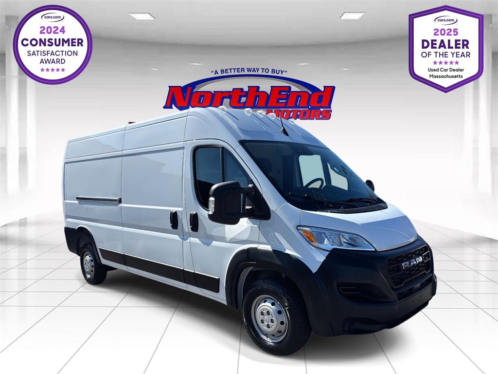 2023 Bright White Clearcoat Ram ProMaster Cargo Van High Roof Van