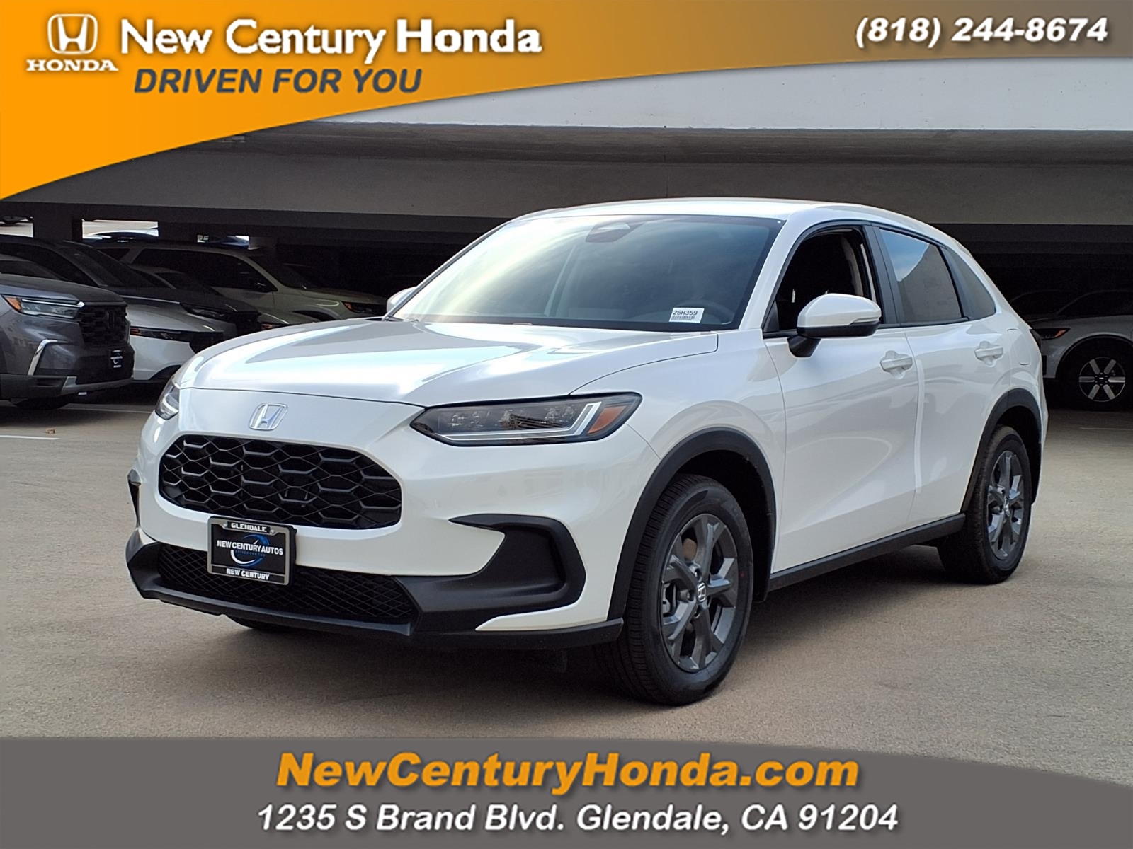 new 2026 Honda HR-V car, priced at $28,105