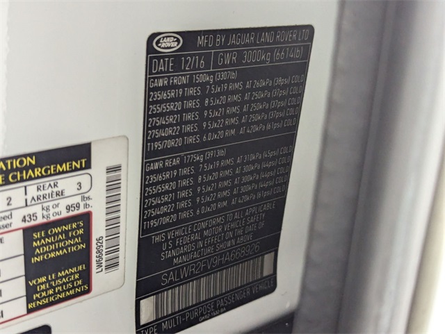 used 2017 Land Rover Range Rover Sport car, priced at $17,981