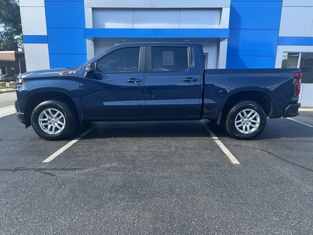 2022 Northsky Blue Metallic Chevrolet Silverado 1500 LTD RST 4X4 Truck