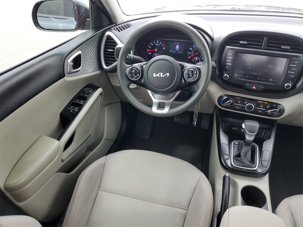 2022 Gravity Gray Kia Soul LX FWD Hatchback