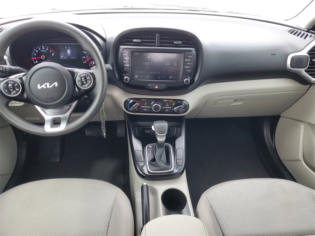 2022 Gravity Gray Kia Soul LX FWD Hatchback