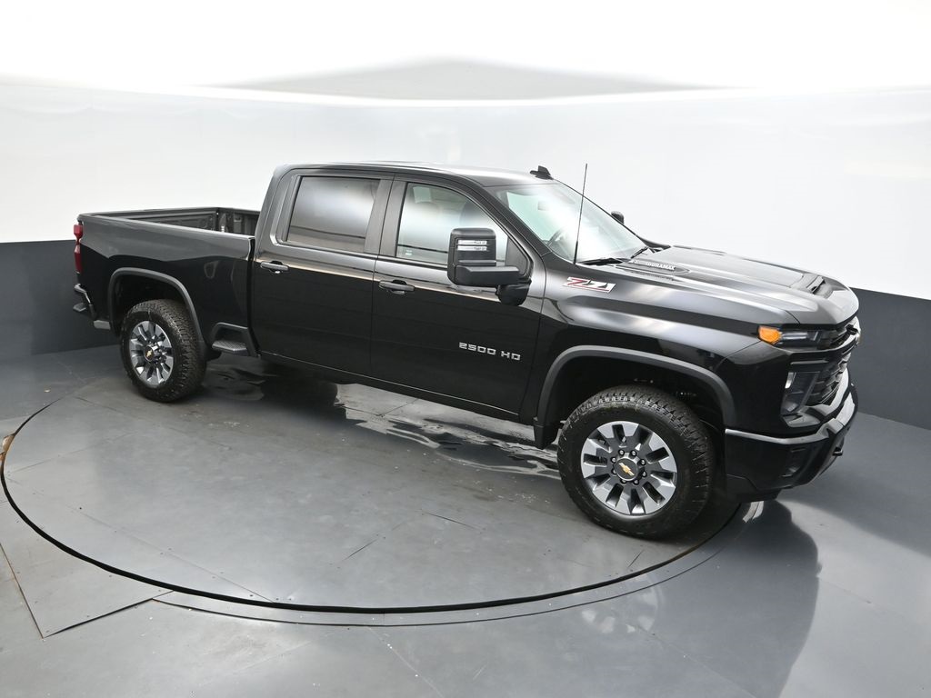 2025 Black Chevrolet Silverado 2500HD Custom 4X4 Truck