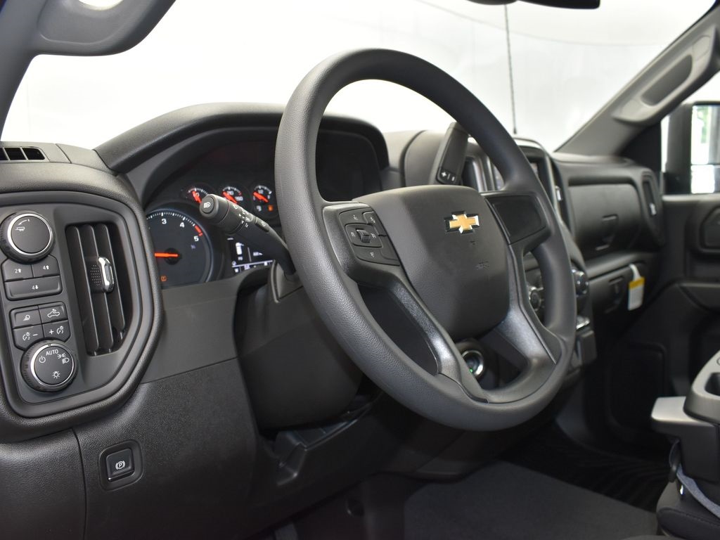 2025 Black Chevrolet Silverado 2500HD Custom 4X4 Truck