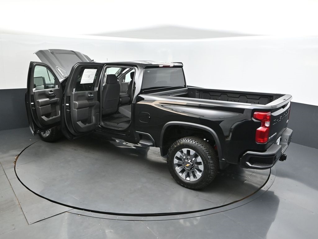 2025 Black Chevrolet Silverado 2500HD Custom 4X4 Truck