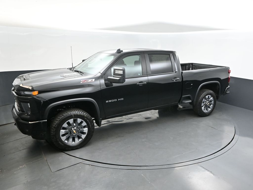 2025 Black Chevrolet Silverado 2500HD Custom 4X4 Truck