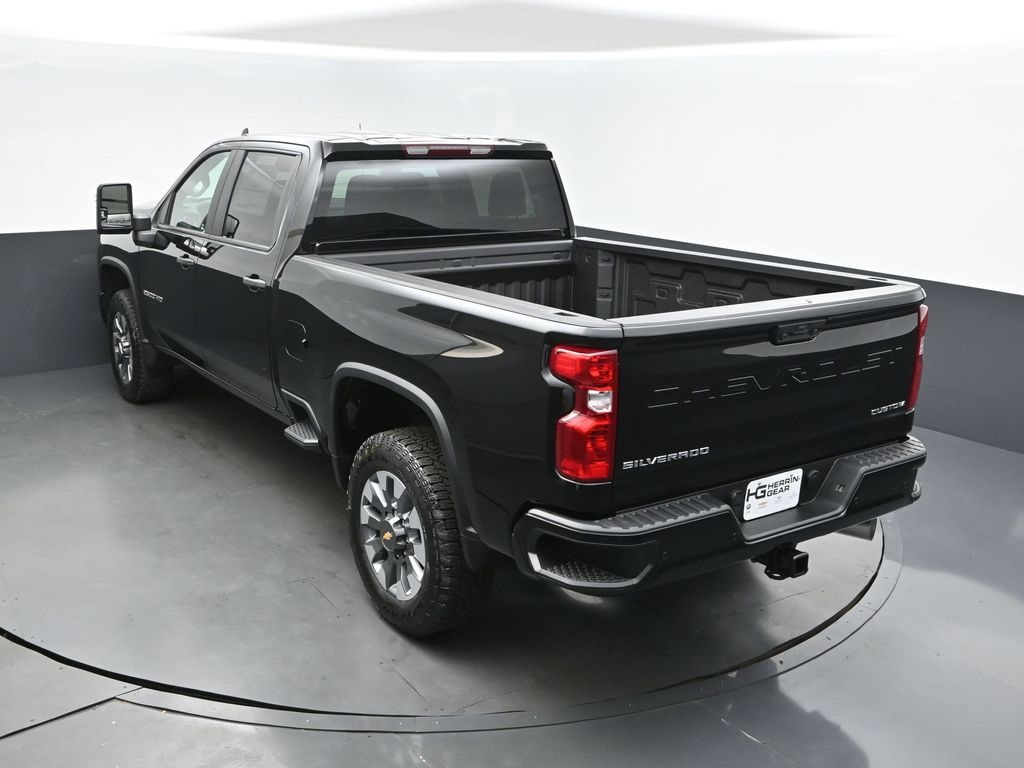 2025 Black Chevrolet Silverado 2500HD Custom 4X4 Truck