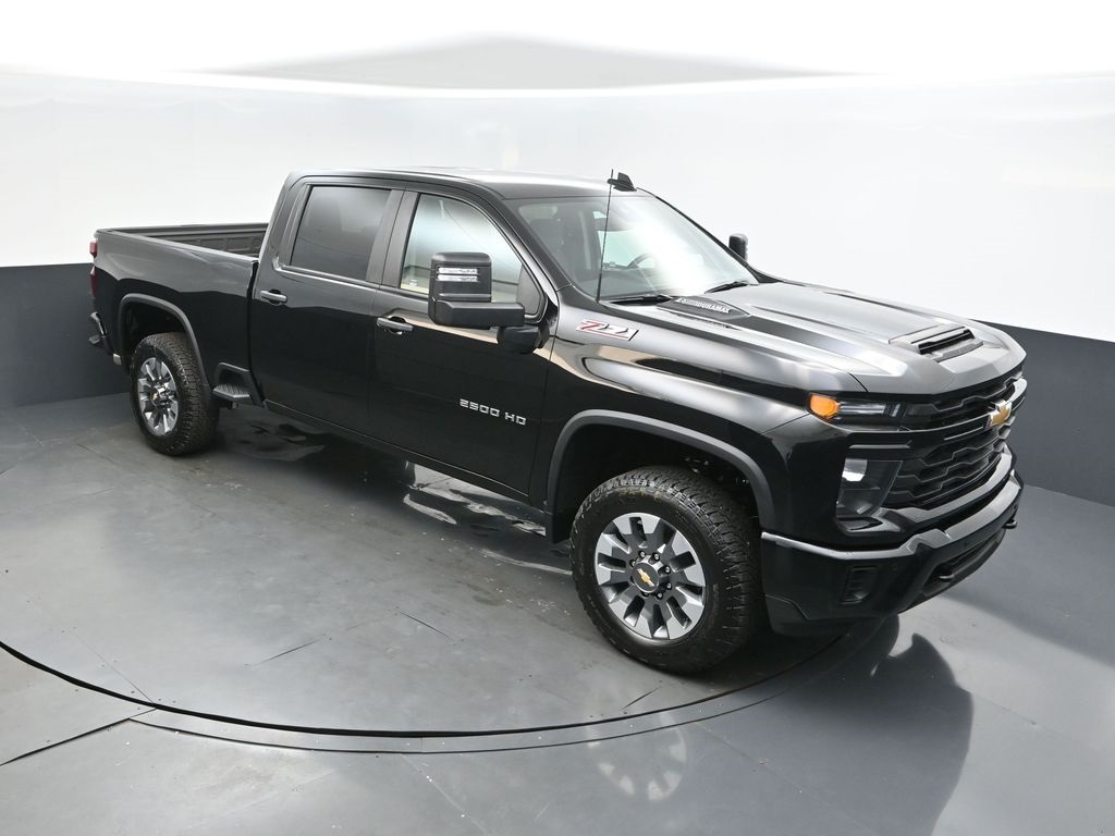2025 Black Chevrolet Silverado 2500HD Custom 4X4 Truck