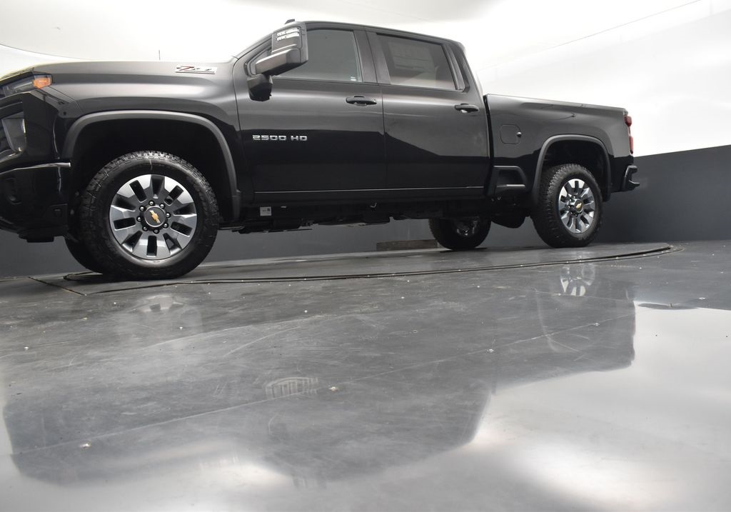 2025 Black Chevrolet Silverado 2500HD Custom 4X4 Truck