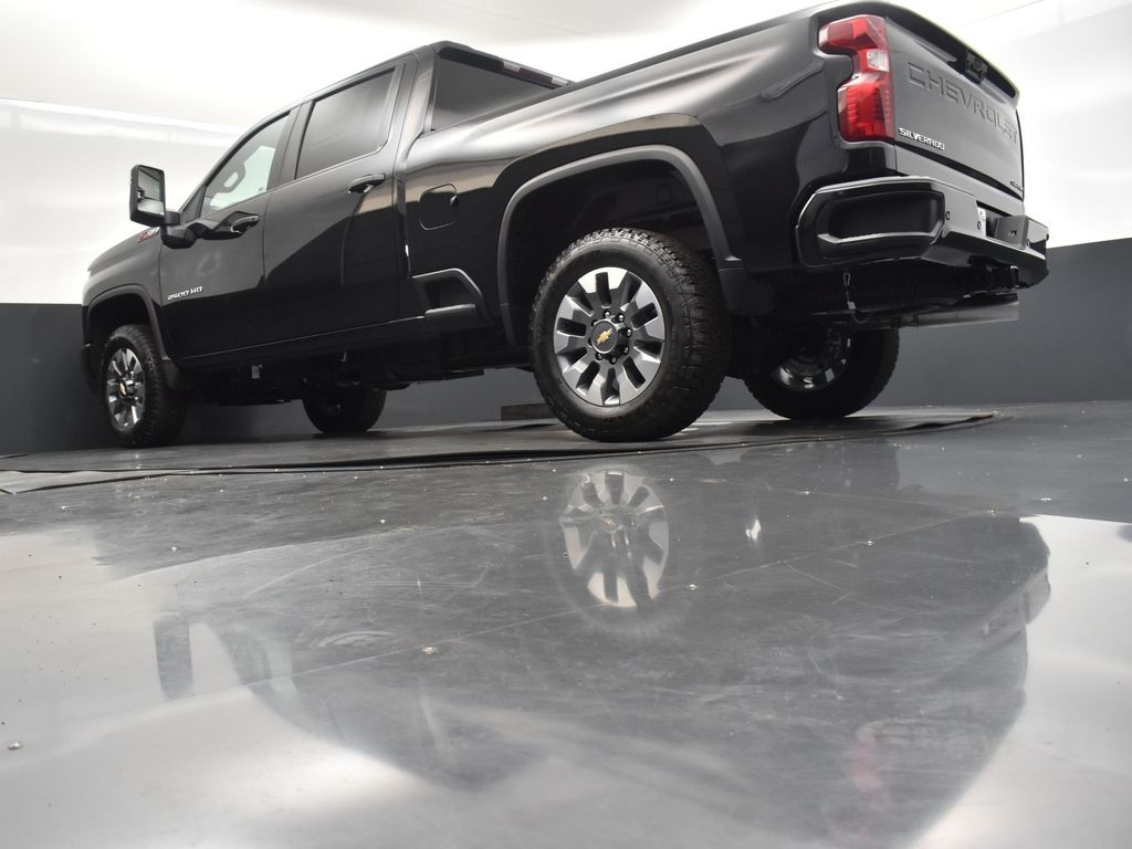 2025 Black Chevrolet Silverado 2500HD Custom 4X4 Truck