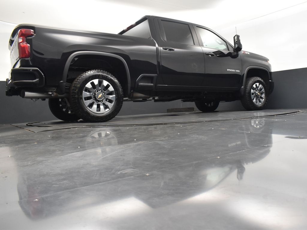 2025 Black Chevrolet Silverado 2500HD Custom 4X4 Truck