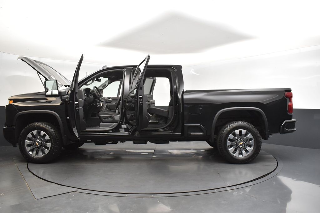2025 Black Chevrolet Silverado 2500HD Custom 4X4 Truck
