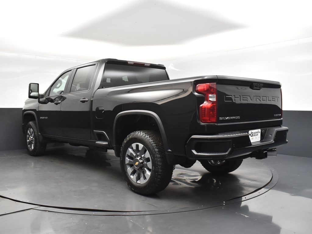 2025 Black Chevrolet Silverado 2500HD Custom 4X4 Truck