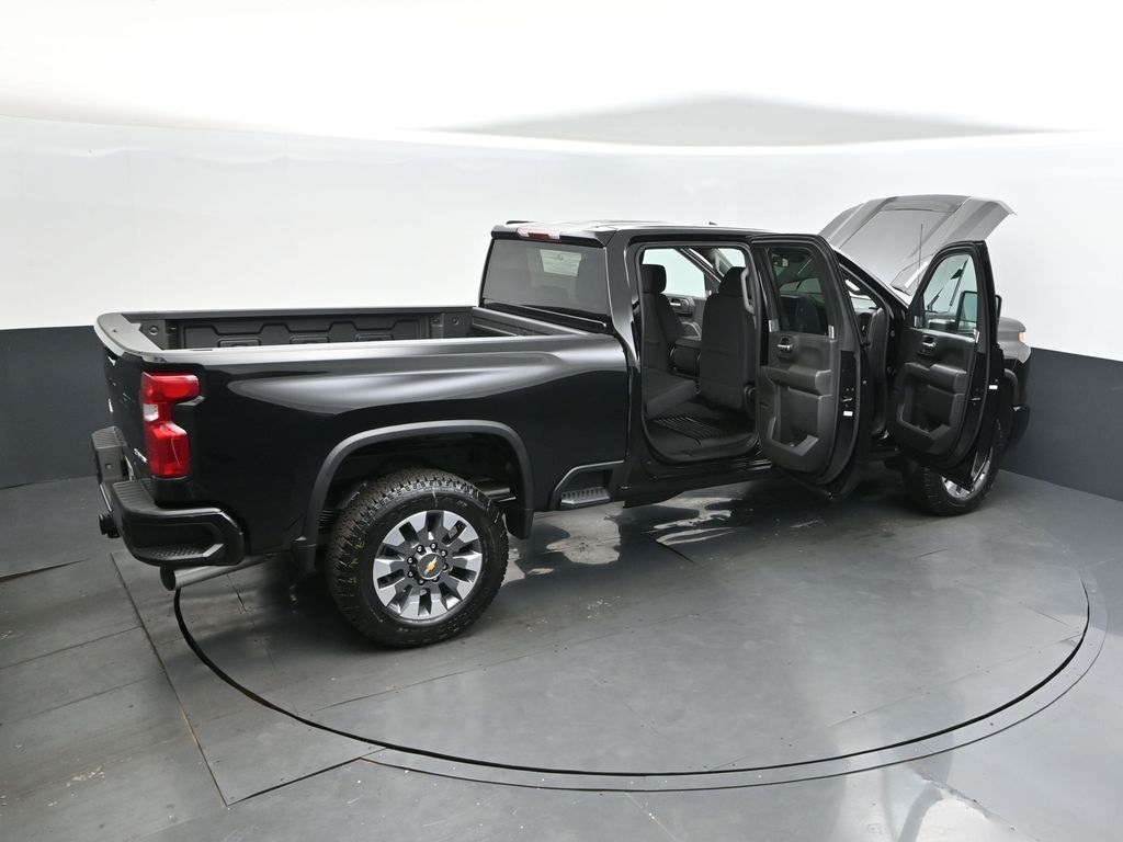 2025 Black Chevrolet Silverado 2500HD Custom 4X4 Truck