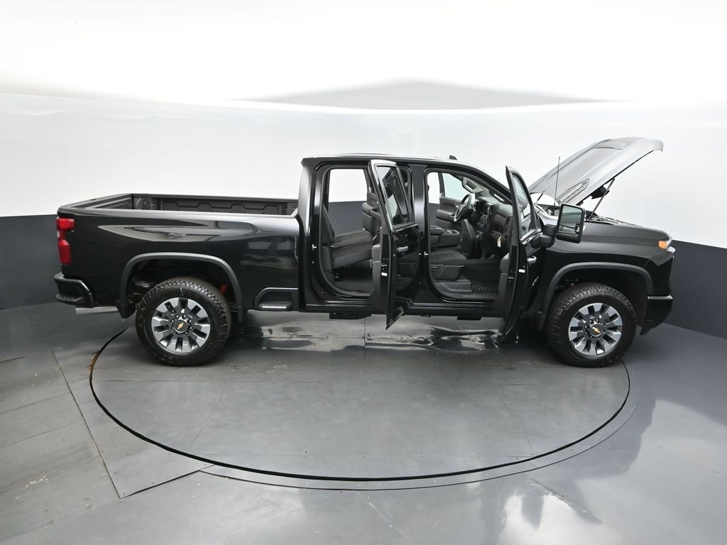 2025 Black Chevrolet Silverado 2500HD Custom 4X4 Truck