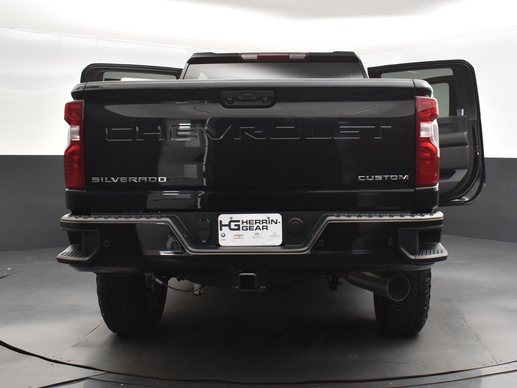 2025 Black Chevrolet Silverado 2500HD Custom 4X4 Truck