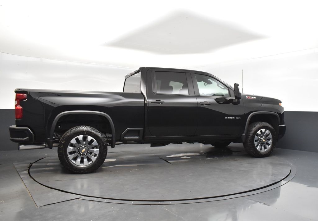 2025 Black Chevrolet Silverado 2500HD Custom 4X4 Truck
