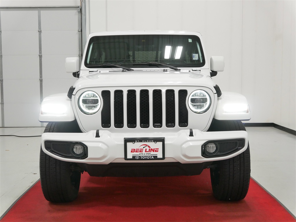 Used 2021 Jeep Wrangler Unlimited High Altitude with VIN 1C4HJXEM2MW549965 for sale in Waite Park, Minnesota