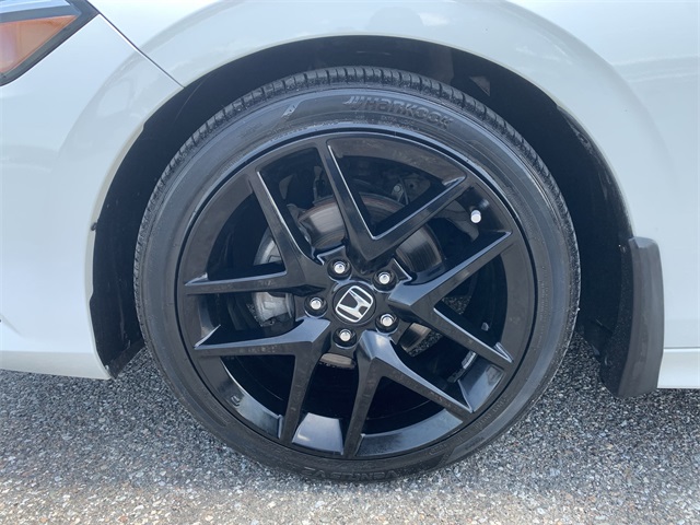 2022 Platinum White Honda Civic Sedan Sport FWD Sedan