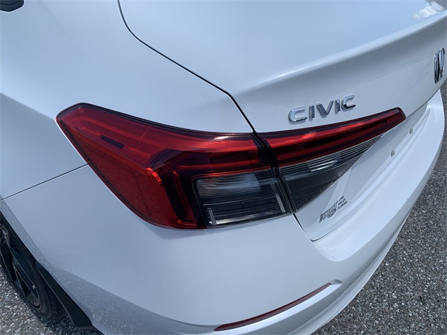 2022 Platinum White Honda Civic Sedan Sport FWD Sedan