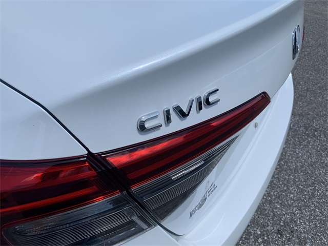 2022 Platinum White Honda Civic Sedan Sport FWD Sedan