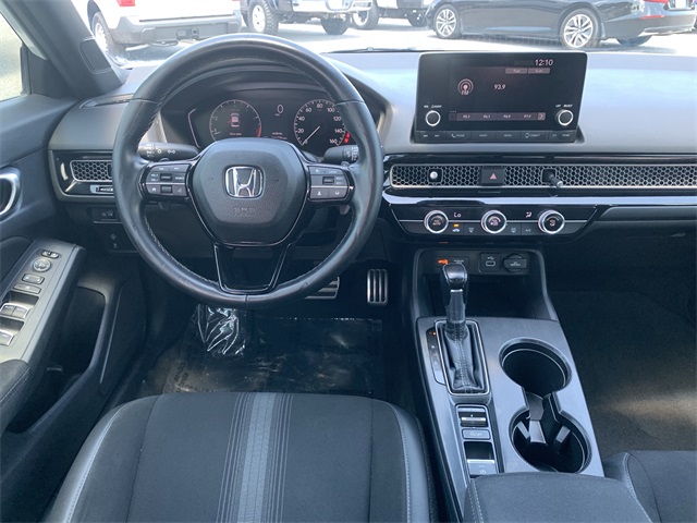 2022 Platinum White Honda Civic Sedan Sport FWD Sedan