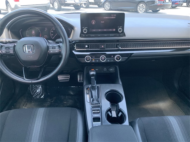 2022 Platinum White Honda Civic Sedan Sport FWD Sedan