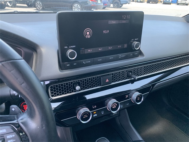 2022 Platinum White Honda Civic Sedan Sport FWD Sedan