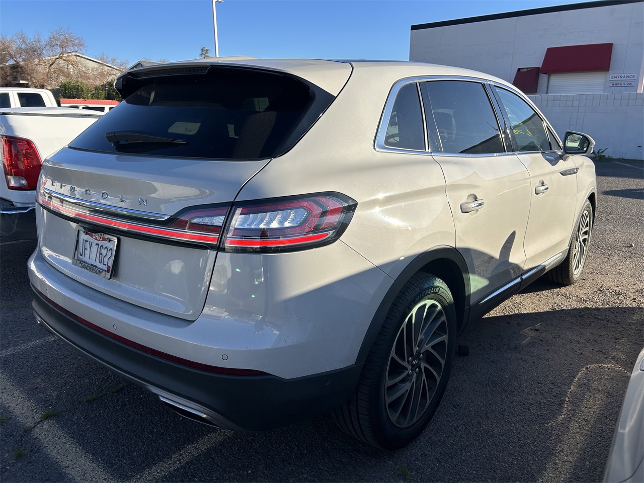used 2020 Lincoln Nautilus car, priced at $25,997