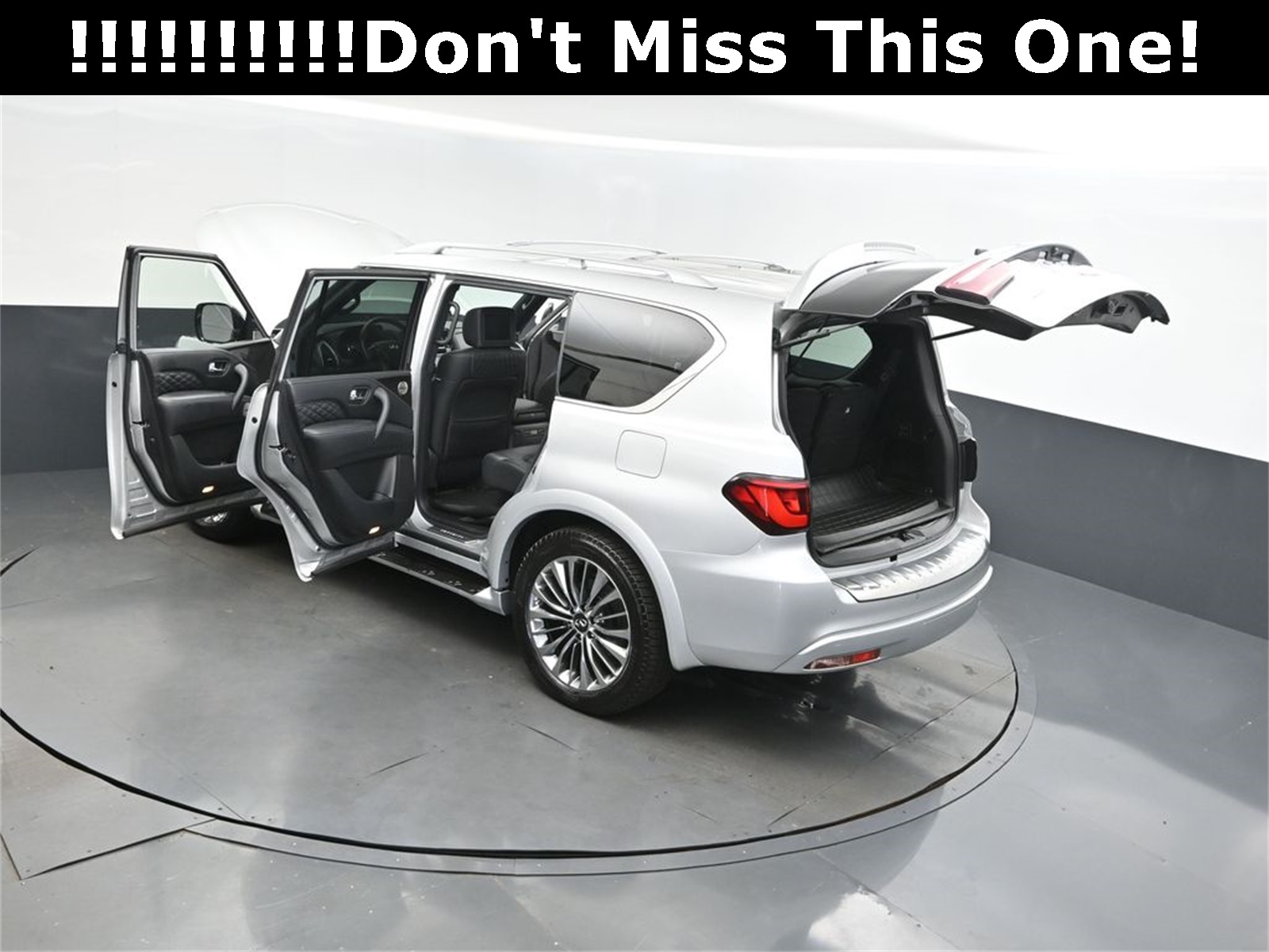 2021 Liquid Platinum INFINITI QX80 Sensory 4X4 SUV