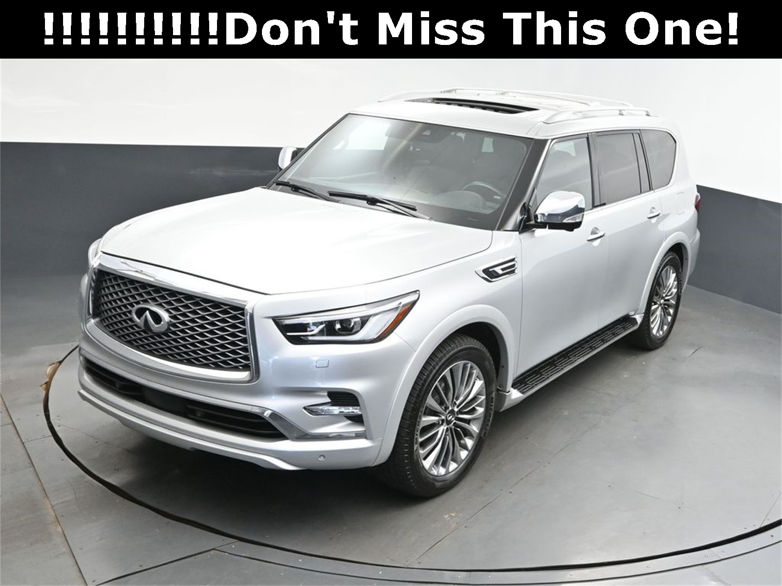 2021 Liquid Platinum INFINITI QX80 Sensory 4X4 SUV