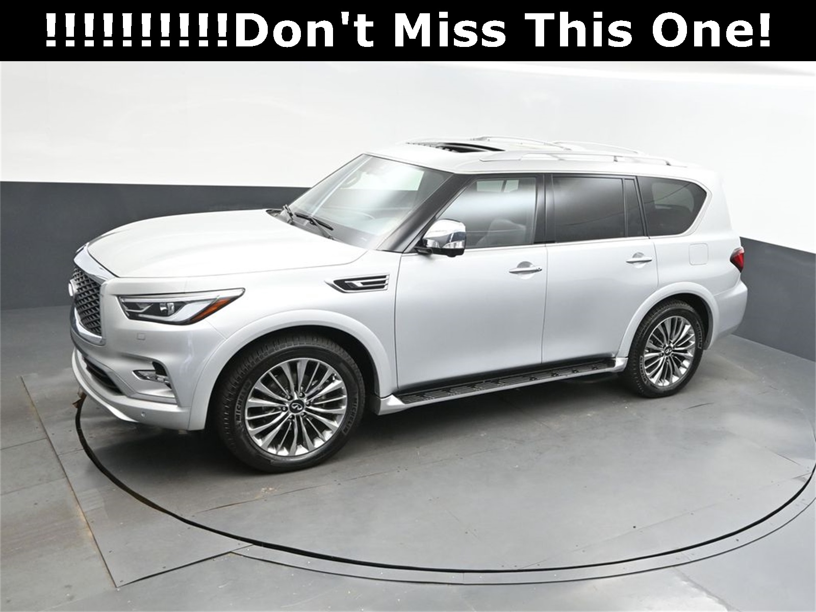 2021 Liquid Platinum INFINITI QX80 Sensory 4X4 SUV